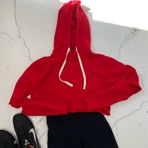 F21 Reworked Cropped Sweater